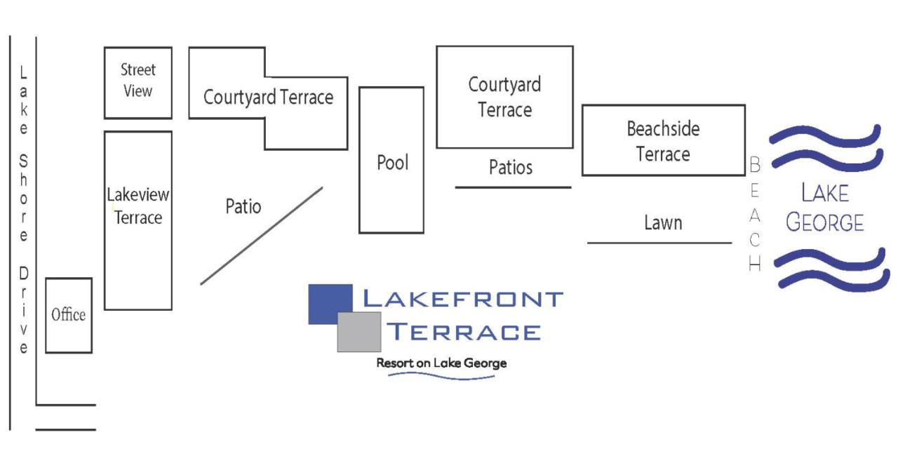 Lakefront Terrace Resort レイク・ジョージ エクステリア 写真